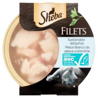 Sheba Filets Pesce Bianco da pesca sostenibile 60 g
