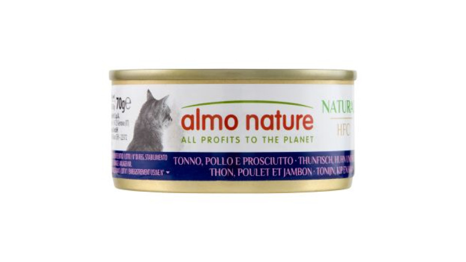 almo nature HFC Natural Tonno, Pollo e Prosciutto 70 g