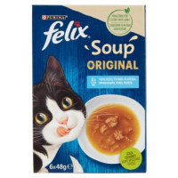 FELIX Soup Original (Merluzzo, Tonno, Platessa) 6 x 48 g