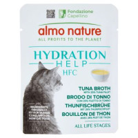 almo nature Hydration Help HFC Brodo di Tonno con 25% Filetto di Tonno 50 g