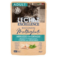 LeChat Excellence Bocconcini Maltagliati Merluzzo con Ortaggi 85 g