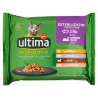 ultima Cat Fit & Delicious Sterilizzati 4 x 85 g
