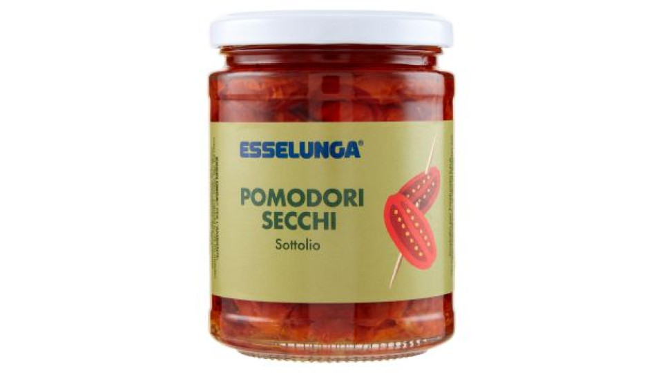 Esselunga, pomodori secchi in olio di oliva