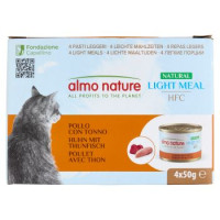 almo nature Natural Light Meal HFC Pollo con Tonno 4 x 50 g