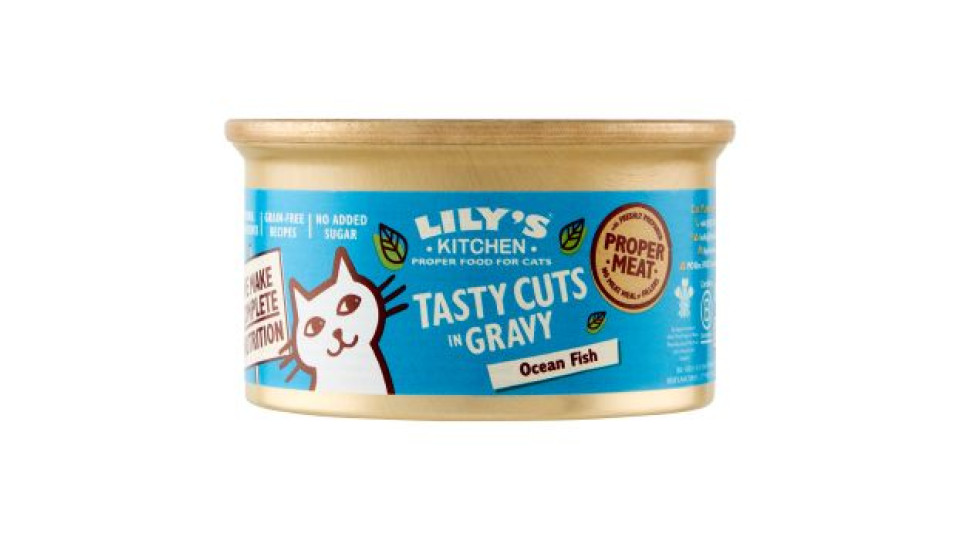 Lily's Kitchen, gustosi tagli con pesce dell'oceano 85 g