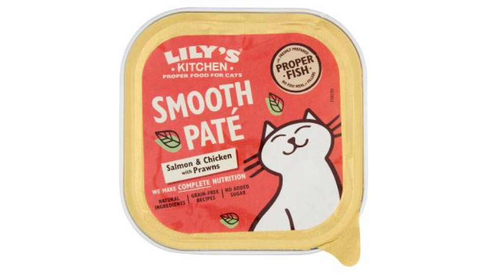 LILY'S KITCHEN Smooth Paté Salmon & Chicken with Prawns 85g