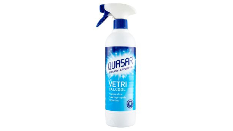 Quasar Vetri con Alcool 680 ml