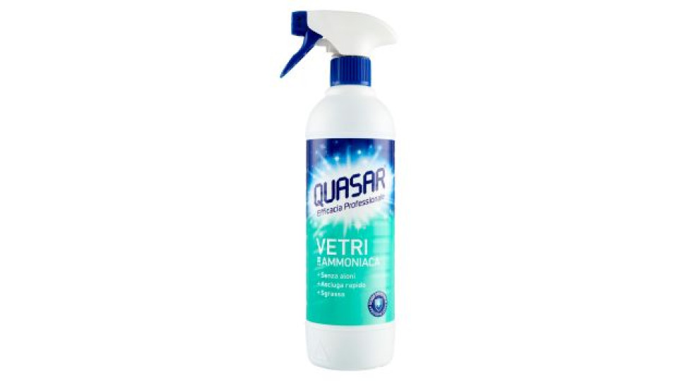 Quasar Vetri con Ammoniaca 680 ml