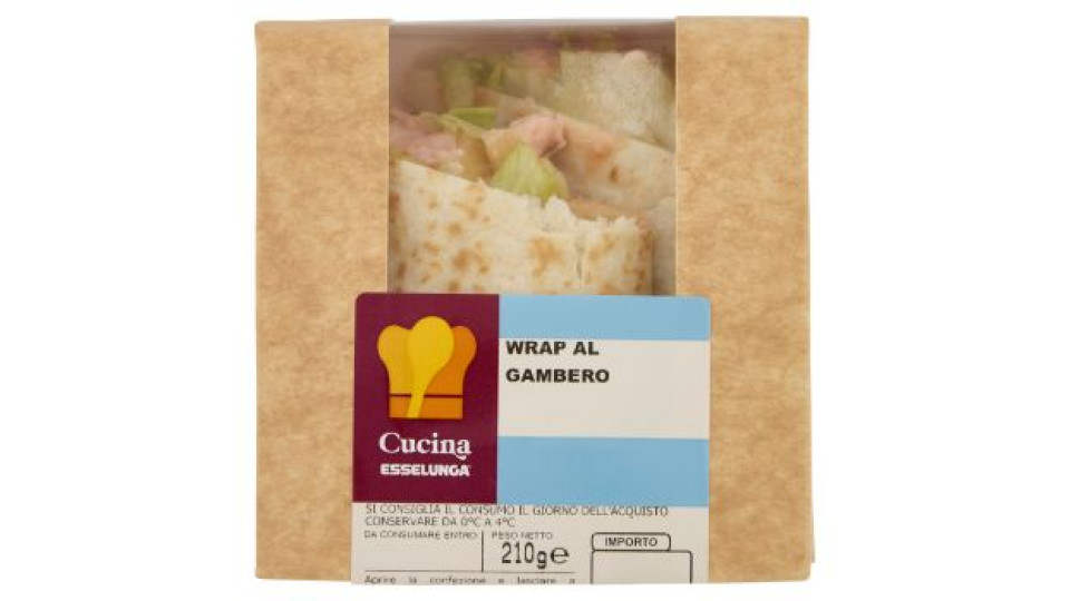 Esselunga Cucina Wrap al gambero 210 g