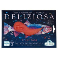 Astro Trota Salmonata Affumicata Deliziosa Affettata 0.100 kg