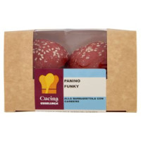 Esselunga Cucina Panino funky alla barbabietola con gambero 160 g