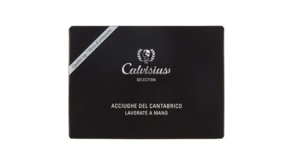 Calvisius Selection Acciughe del Cantabrico Lavorate a Mano 78 g