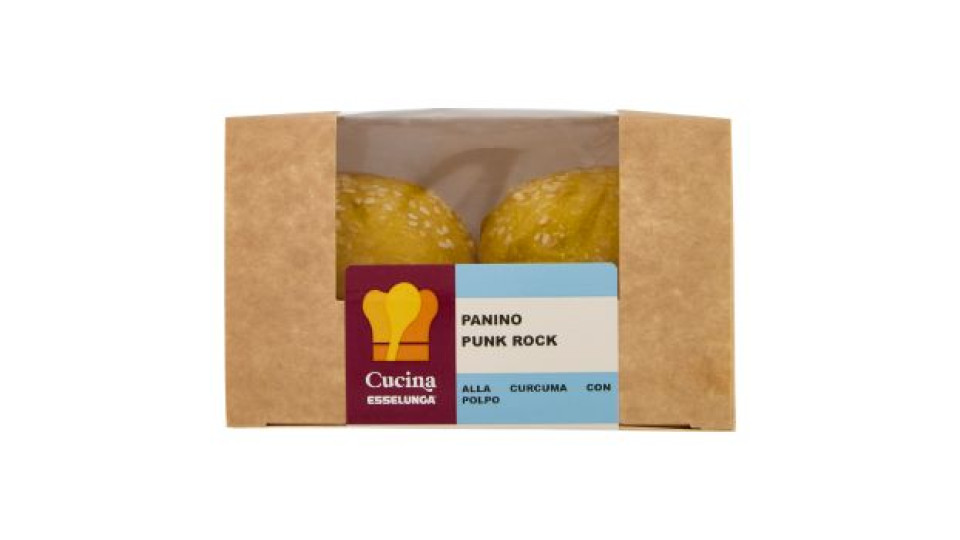 Esselunga Cucina Panino punk rock alla curcuma con polpo 160 g