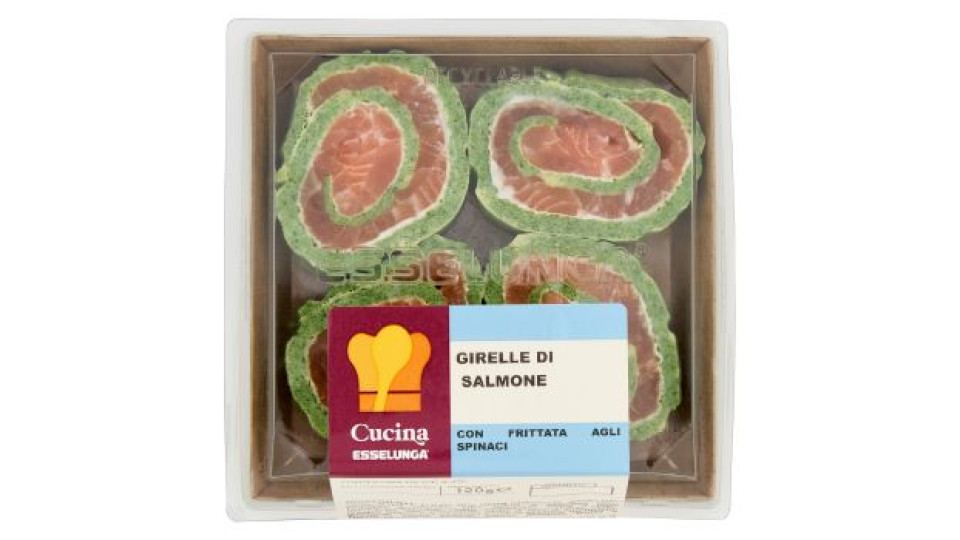 Esselunga Cucina Girelle di salmone con frittata agli spinaci 120 g