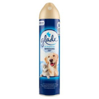 Glade Deodorante per Ambienti Spray Fragranza Refreshing Air¿ Combatte odori animali domestici 300ml