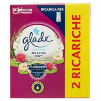 Glade Touch&Fresh Doppia Ricarica, Profumatore per Ambienti, Fragranza Relaxing Zen 2 x 10ml