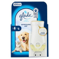 Glade® Profumatore elettrico per Ambienti, Refreshing Air¿, Combatte gli odori degli animali, 20ml