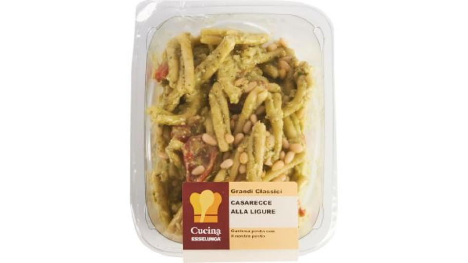 Cucina Esselunga caserecce alla ligure