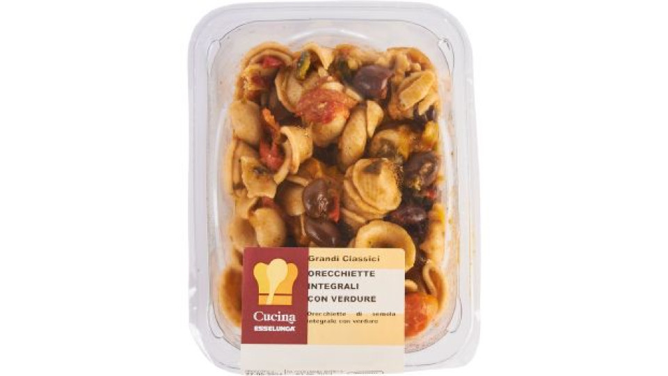 Cucina Esselunga orecchiette integrali alle verdure