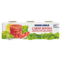 Esselunga, carne bovina lessata in gelatina vegetale