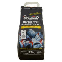 Fochista Brikette di Carbone Vegetale Premium Quality 2,5 kg