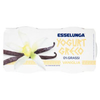 Esselunga Yogurt greco 0% grassi vaniglia 2 x 150 g