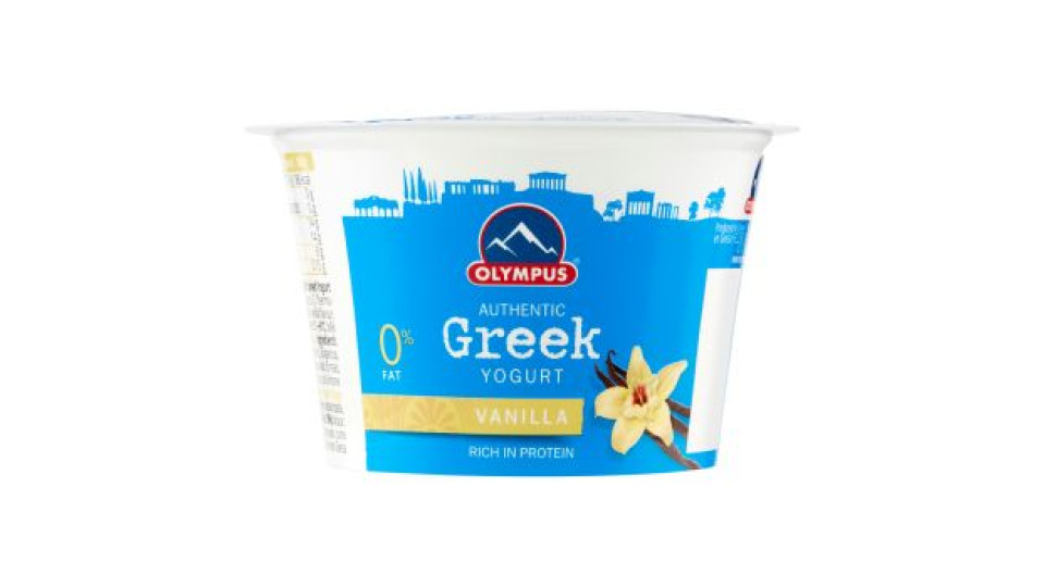 Olympus Yogurt Greco Autentico Vaniglia 0% Senza Grassi 150 g
