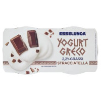 Esselunga Yogurt greco 2,2% grassi stracciatella 2 x 150 g