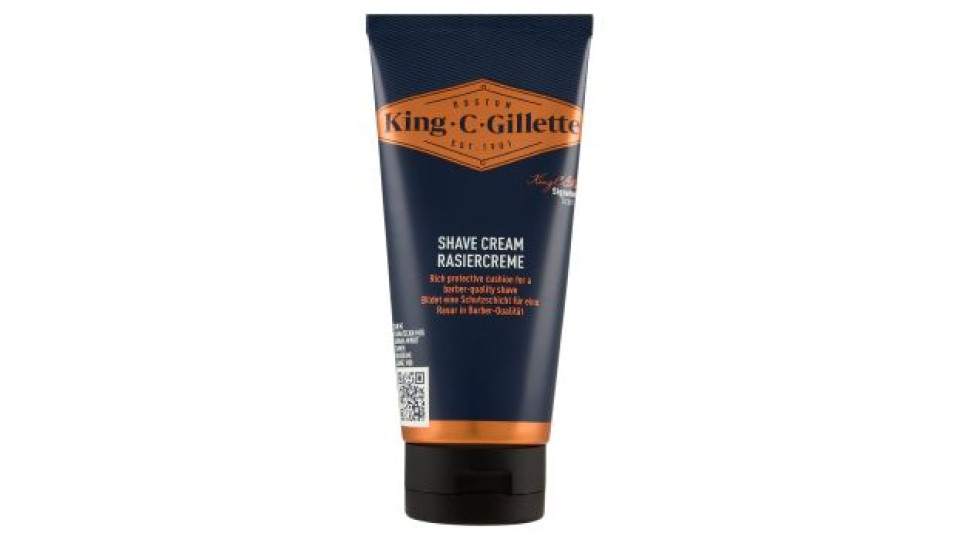 King C Gillette Original Shave Cream 175 ml
