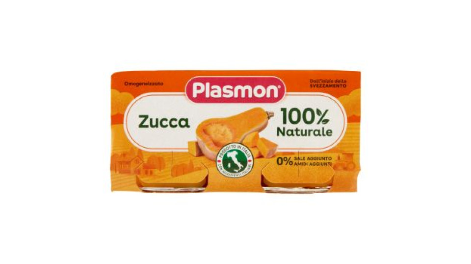 Plasmon Omogeneizzato Zucca 2 x 80 g