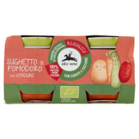 alce nero Sughetto di Pomodoro con Verdure 2 x 80 g
