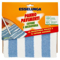 Esselunga Panno pavimenti cotone e microfibra 50x50 cm