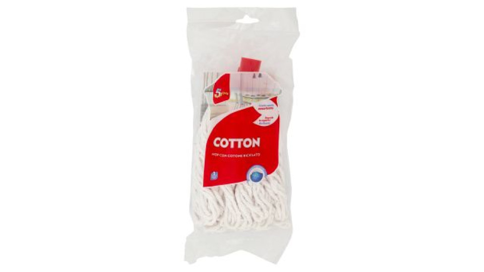 Super5 Cotton Mop con Cotone Riciclato 1 pz