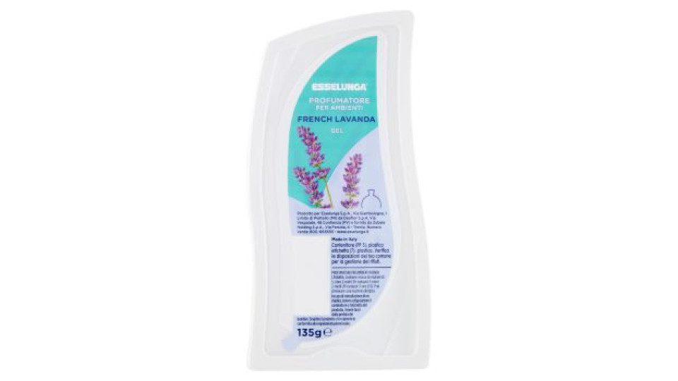 Esselunga Profumatore per ambienti french lavanda gel 135 g