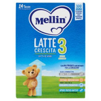 MELLIN 4 - Latte Crescita in Polvere, Fonte di Ferro e Iodio, dal 24° al 36° mese, 770g