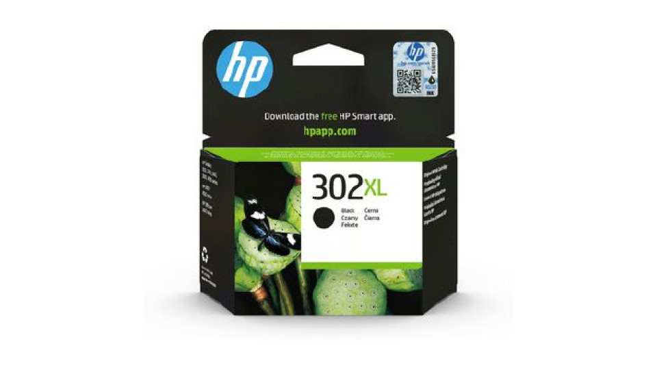 HP, 302XL BLACK, Cartuccia di inchiostro, 8,5ml