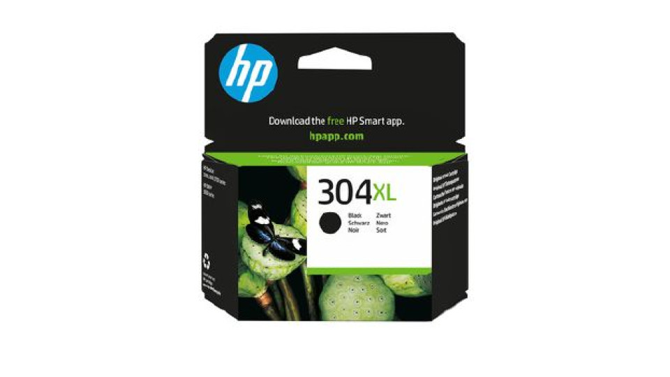 HP, 304XL BLACK, Cartuccia di inchiostro, 5,5 ml