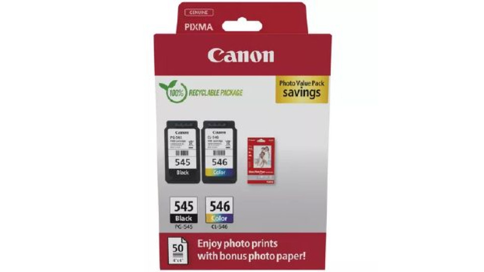 Cartuccia Canon PG545/CL546