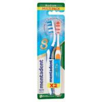 Mentadent Comfort 8 Action Medium Bipack