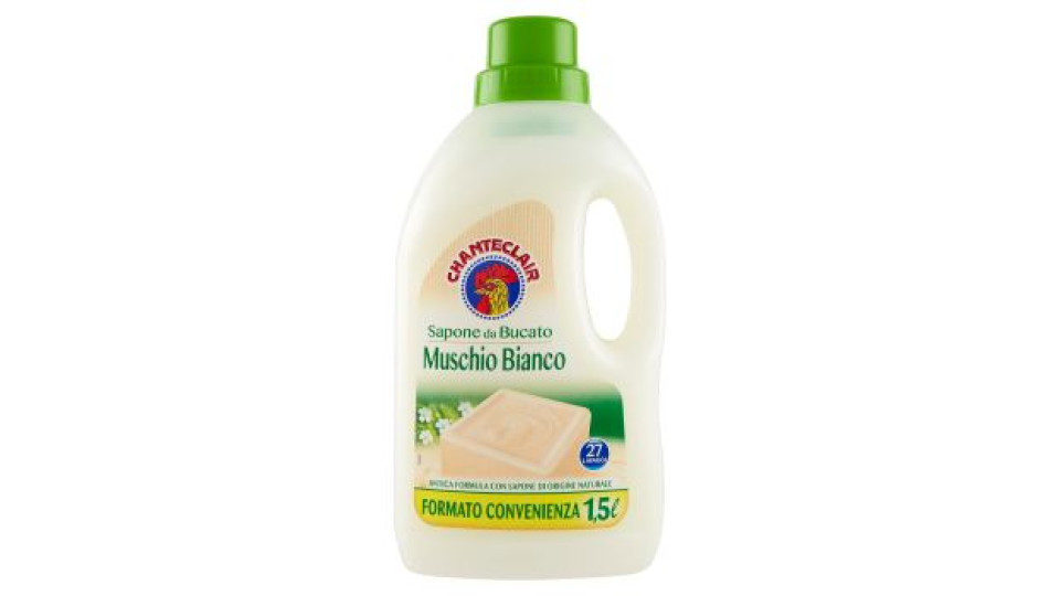 Chanteclair Sapone da Bucato Muschio Bianco 1,5 l
