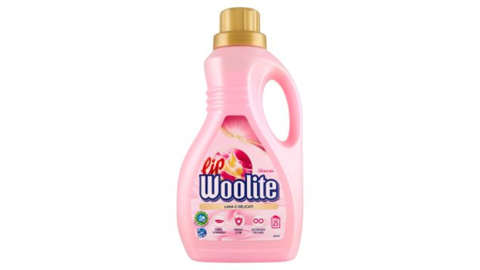 Lip Woolite Detersivo lavatrice Lana e Delicati 25 lavaggi 1,5 L