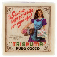 Alighiero Campostrini "Trispuma" Puro Cocco Sapone Ecologico 300 g