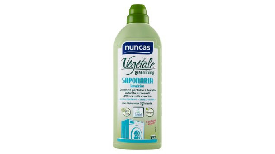 nuncas Vegetale Saponaria lavatrice Freschezza naturale 1 l
