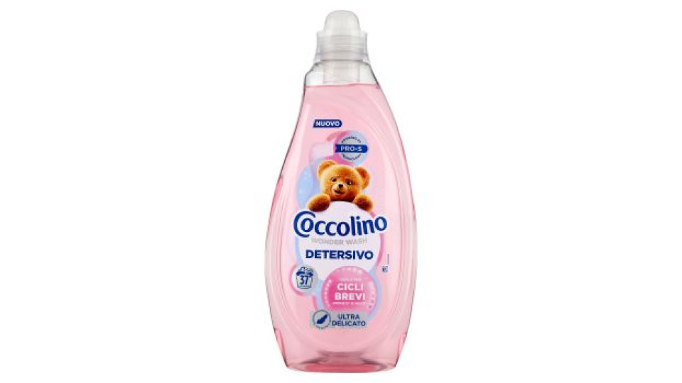 Coccolino Wonder Wash Detersivo Ultra Delicato 34 Lavaggi 1480 ml