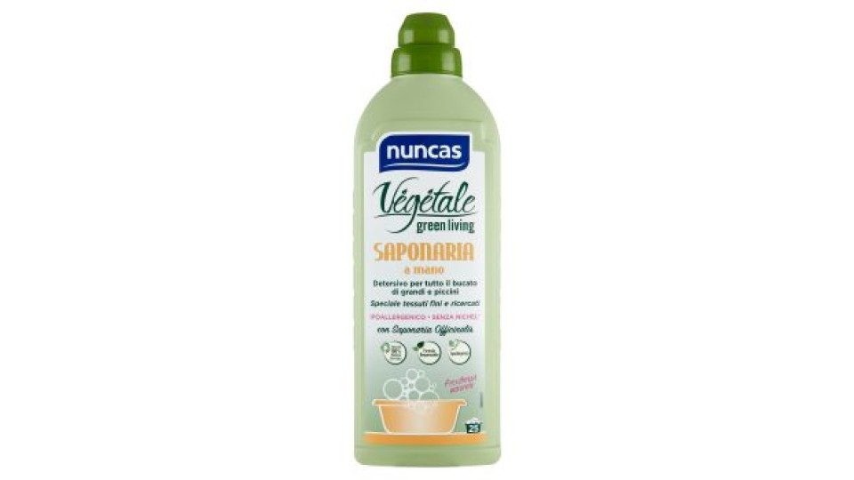 nuncas Vegetale Saponaria a mano Freschezza naturale 750 ml