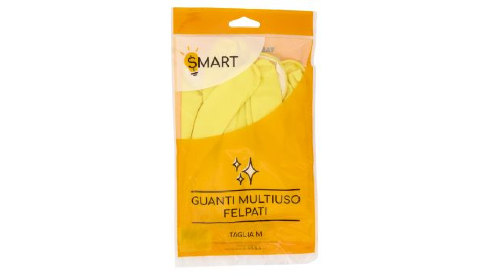Smart Guanti multiuso felpati taglia M 1 paio