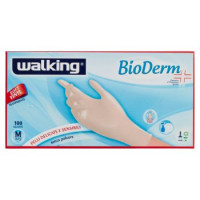 Walking BioDerm Guanti M 7-7¿ 100 pz