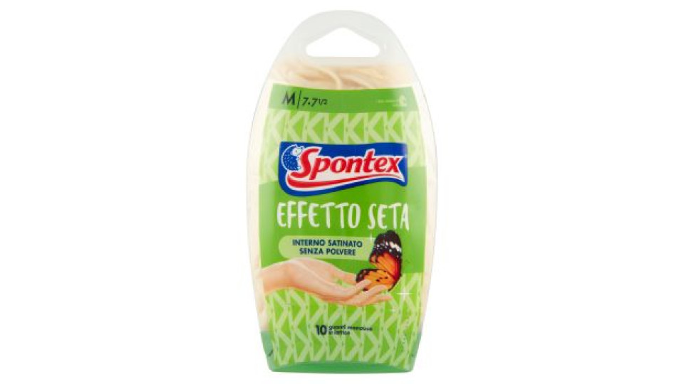 Spontex Guanti Usa&Getta Effetto Seta  10 Taglia M