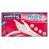 walking Hydro Care Guanti M 7-7¿ 100 pz