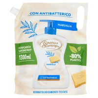 Spuma di Sciampagna Benessere Sapone crema Marsiglia Ecoricarica 1300 ml